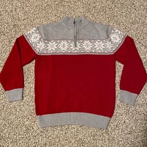Gymboree Christmas sweater boys L 10/12
